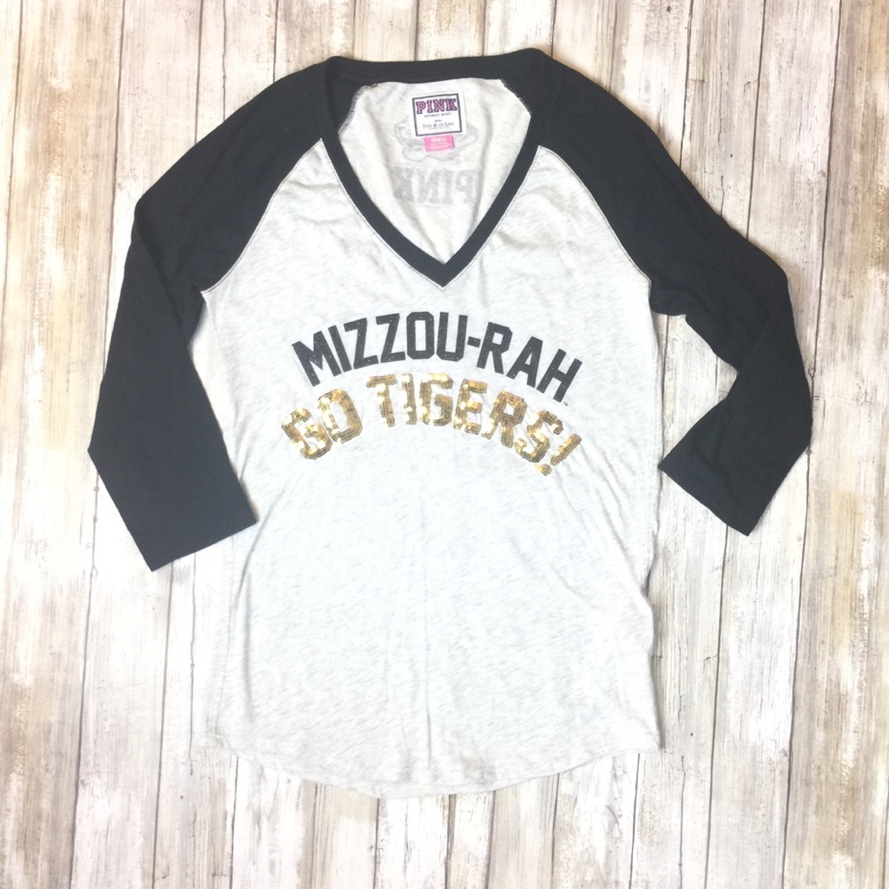 PINK University of Missouri Tigers Tee